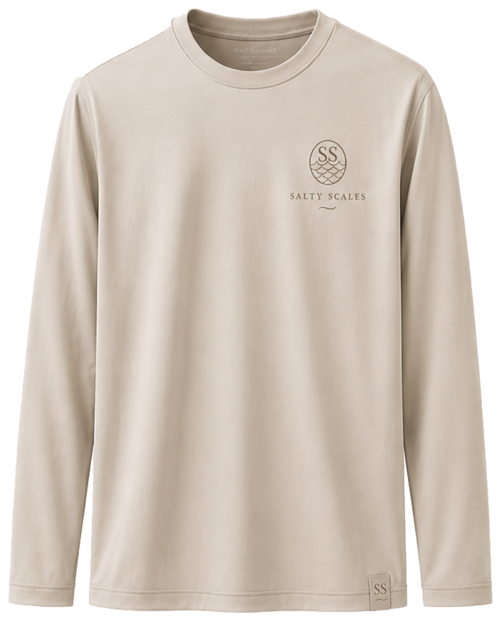The Coast Shirt — Sand, front view
